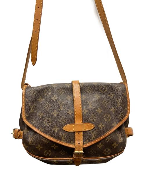 LOUIS VUITTON（ルイ ヴィトン）LOUIS VUITTON (ルイ ヴィトン) モノグラム　ソミュール30　ショルダーバッグ ブラウンの古着・服飾アイテム