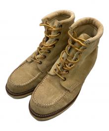 CHIPPEWA（チペワ）の古着「スウェード モックトゥブーツ」｜ベージュ