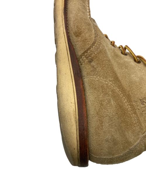 CHIPPEWA（チペワ）CHIPPEWA (チペワ) スウェード モックトゥブーツ ベージュ サイズ:7 1/2の古着・服飾アイテム