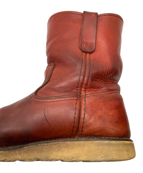 RED WING（レッドウィング）RED WING (レッドウィング) ペコスブーツ レッド サイズ:8Dの古着・服飾アイテム