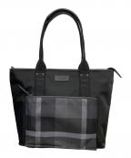BLACK LABEL CRESTBRIDGEブラックレーベル クレストブリッジ）の古着「トートバッグ」｜ブラック