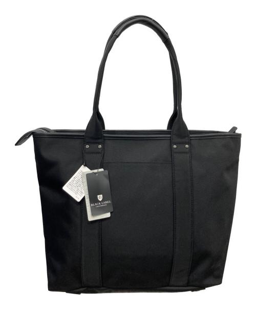 BLACK LABEL CRESTBRIDGE（ブラックレーベル クレストブリッジ）BLACK LABEL CRESTBRIDGE (ブラックレーベル クレストブリッジ) トートバッグ ブラック 未使用品の古着・服飾アイテム