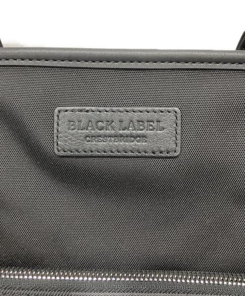 BLACK LABEL CRESTBRIDGE（ブラックレーベル クレストブリッジ）BLACK LABEL CRESTBRIDGE (ブラックレーベル クレストブリッジ) トートバッグ ブラック 未使用品の古着・服飾アイテム