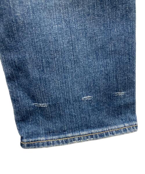 Hysteric Glamour（ヒステリックグラマー）Hysteric Glamour (ヒステリックグラマー) スタッズ付切替デニムパンツ インディゴ サイズ:Mの古着・服飾アイテム