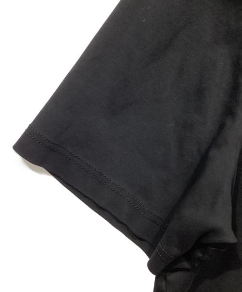 DIESEL（ディーゼル）DIESEL (ディーゼル) ラバーロゴTシャツ ブラック サイズ:Lの古着・服飾アイテム