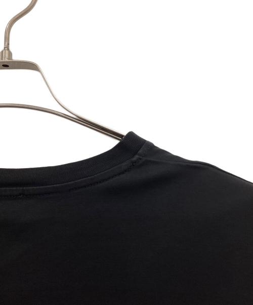DIESEL（ディーゼル）DIESEL (ディーゼル) ラバーロゴTシャツ ブラック サイズ:Lの古着・服飾アイテム