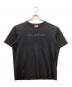 DIESEL（ディーゼル）の古着「ラバーロゴTシャツ」｜ブラック