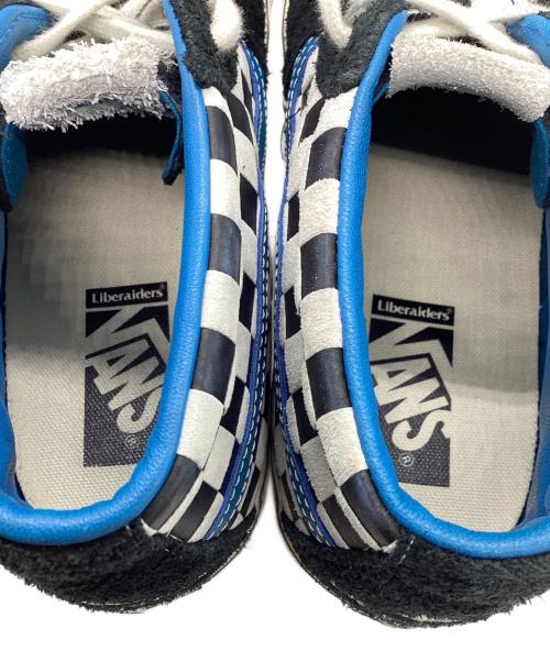 VANS（ヴァンズ）VANS (ヴァンズ) Liberaiders (リベレイダース) LX Sk8-Mid ブラック×ブルー サイズ:	SIZE 27cmの古着・服飾アイテム