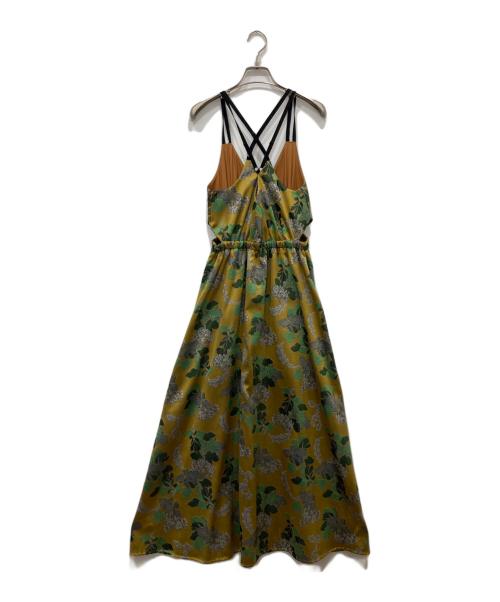 Ameri（アメリ）AMERI (アメリ) BERRY JACQUARD DRESS/S ブラウン サイズ:Mの古着・服飾アイテム