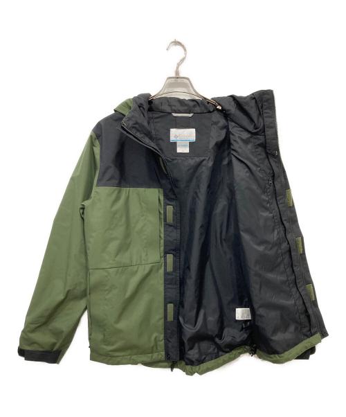 Columbia（コロンビア）Columbia (コロンビア) ウッドロードジャケット グリーン×ブラック サイズ:Mの古着・服飾アイテム