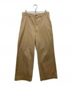 UNITED ARROWS & SONSユナイテッドアローズ アンド サンズ）の古着「CHINO BAGGY TROUSER」｜ベージュ