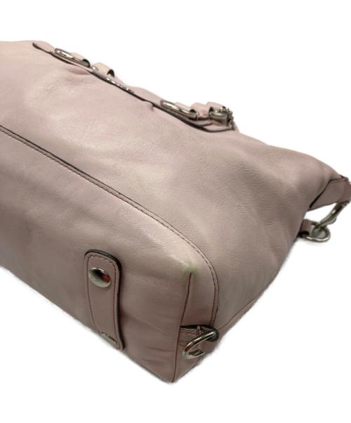 COACH（コーチ）COACH (コーチ) 2WAYハンドバッグ ピンクの古着・服飾アイテム