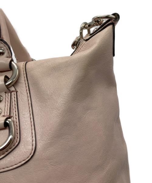 COACH（コーチ）COACH (コーチ) 2WAYハンドバッグ ピンクの古着・服飾アイテム