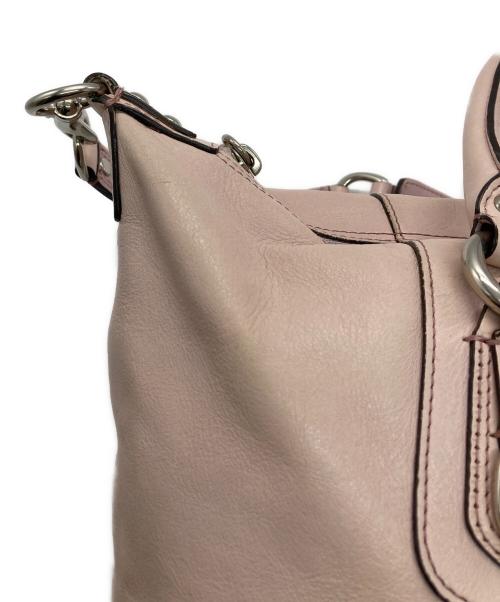COACH（コーチ）COACH (コーチ) 2WAYハンドバッグ ピンクの古着・服飾アイテム