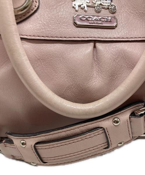 COACH（コーチ）COACH (コーチ) 2WAYハンドバッグ ピンクの古着・服飾アイテム