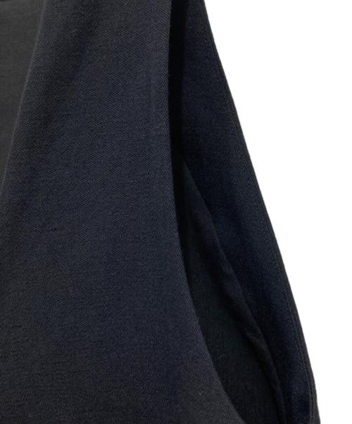 Noble（ノーブル）Noble (ノーブル) ラフツイル2WAYストレートワンピース ブラック サイズ:36の古着・服飾アイテム