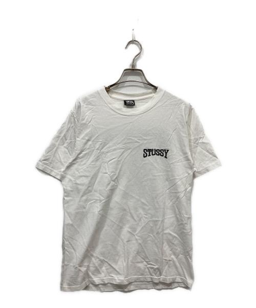 stussy（ステューシー）stussy (ステューシー) TOUGH TREAD TEE ホワイト サイズ:Sの古着・服飾アイテム