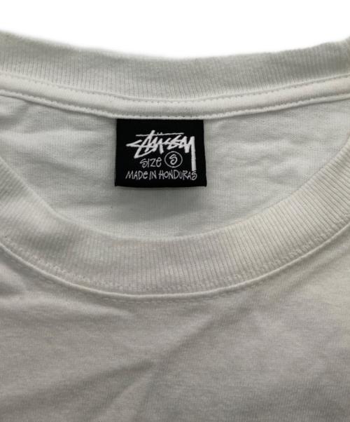 stussy（ステューシー）stussy (ステューシー) TOUGH TREAD TEE ホワイト サイズ:Sの古着・服飾アイテム