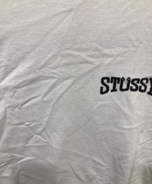 stussy（ステューシー）stussy (ステューシー) TOUGH TREAD TEE ホワイト サイズ:Sの古着・服飾アイテム