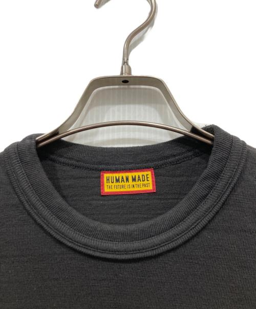 HUMAN MADE（ヒューマンメイド）HUMAN MADE (ヒューマンメイド) ダックモチーフプリントTシャツ ブラック サイズ:Mの古着・服飾アイテム