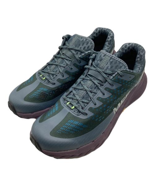 MERRELL（メレル）MERRELL (メレル) AGILITY PEAK 5/アジリティピーク5 グリーン×パープル サイズ:27.5の古着・服飾アイテム