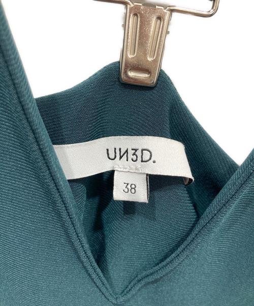 UN3D.（アンスリード）UN3D. (アンスリード) オーバーオール グリーン サイズ:38の古着・服飾アイテム