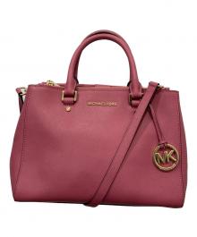 MICHAEL MICHAEL KORS（マイケル マイケルコース）の古着「2WAYバッグ」｜ピンク