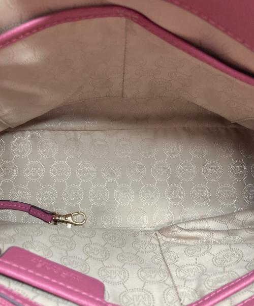 MICHAEL MICHAEL KORS（マイケル マイケルコース）MICHAEL MICHAEL KORS (マイケル マイケルコース) 2WAYバッグ ピンクの古着・服飾アイテム