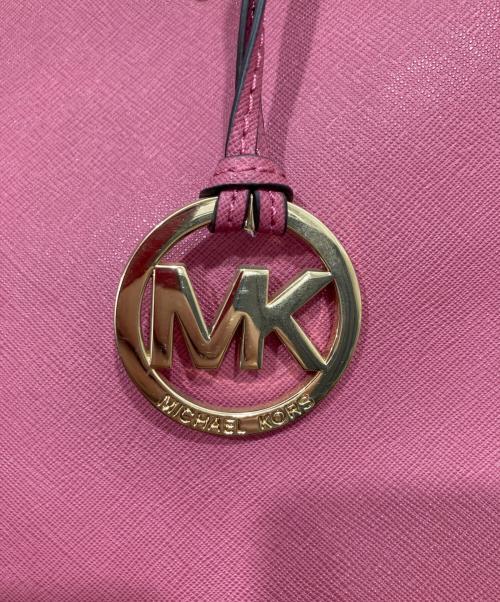 MICHAEL MICHAEL KORS（マイケル マイケルコース）MICHAEL MICHAEL KORS (マイケル マイケルコース) 2WAYバッグ ピンクの古着・服飾アイテム