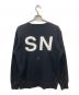 UNDERCOVER (アンダーカバー) SN MAN クルーネックスウェット ブラック サイズ:2：9000円