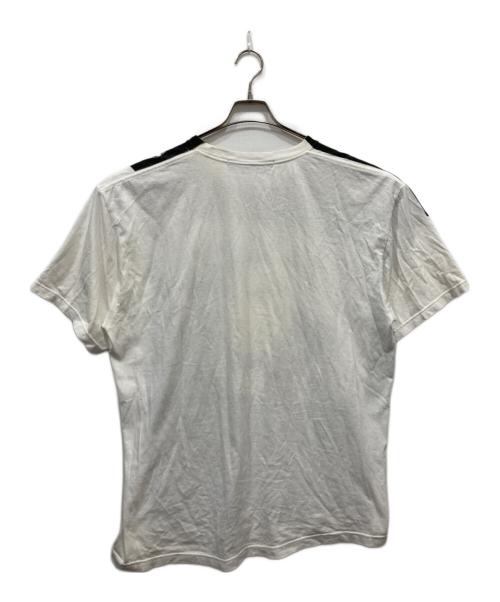 GROUND Y（グラウンドワイ）GROUND Y (グラウンドワイ) プリントTシャツ ブラック×ホワイト サイズ:4の古着・服飾アイテム