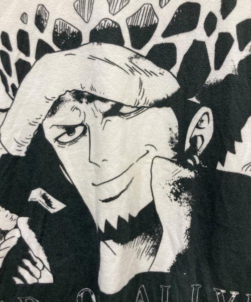 GROUND Y（グラウンドワイ）GROUND Y (グラウンドワイ) プリントTシャツ ブラック×ホワイト サイズ:4の古着・服飾アイテム