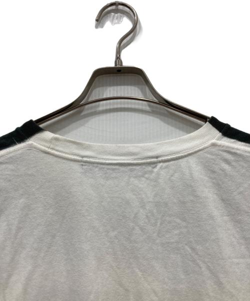 GROUND Y（グラウンドワイ）GROUND Y (グラウンドワイ) プリントTシャツ ブラック×ホワイト サイズ:4の古着・服飾アイテム