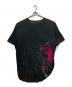 GROUND Y (グラウンドワイ) 鬼滅の刃 (キメツノヤイバ) Jumbo Round Cut Sew Short Sleeves　禰豆子 ブラック サイズ:3：22000円