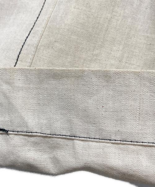 JIL SANDER（ジルサンダー）JIL SANDER (ジルサンダー) コットンリネンハーフパンツ ベージュ サイズ:50の古着・服飾アイテム