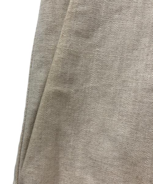 JIL SANDER（ジルサンダー）JIL SANDER (ジルサンダー) コットンリネンハーフパンツ ベージュ サイズ:50の古着・服飾アイテム