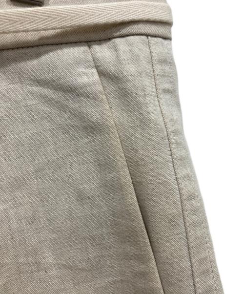 JIL SANDER（ジルサンダー）JIL SANDER (ジルサンダー) コットンリネンハーフパンツ ベージュ サイズ:50の古着・服飾アイテム