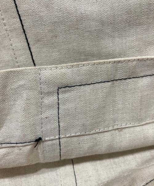 JIL SANDER（ジルサンダー）JIL SANDER (ジルサンダー) コットンリネンハーフパンツ ベージュ サイズ:50の古着・服飾アイテム