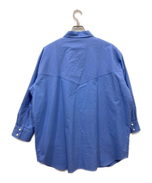 THE DUCHESS（ザ・ダッチェス）THE DUCHESS (ザ・ダッチェス) ウエスタンシャツ ブルー サイズ:34の古着・服飾アイテム