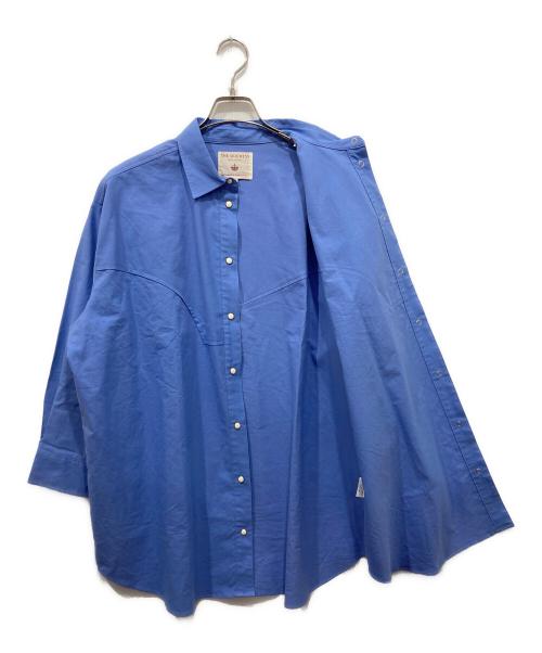 THE DUCHESS（ザ・ダッチェス）THE DUCHESS (ザ・ダッチェス) ウエスタンシャツ ブルー サイズ:34の古着・服飾アイテム