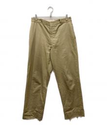US ARMY（ユーエスアーミー）の古着「Chino Trousers」｜ベージュ