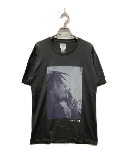 WACKO MARIA（ワコマリア）WACKO MARIA (ワコマリア) BOB MARLEY フォトプリントTシャツ ブラック サイズ:Mの古着・服飾アイテム