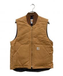 CarHartt（カーハート）の古着「DUCK VEST ARCTIC QUILT LINED」｜ブラウン