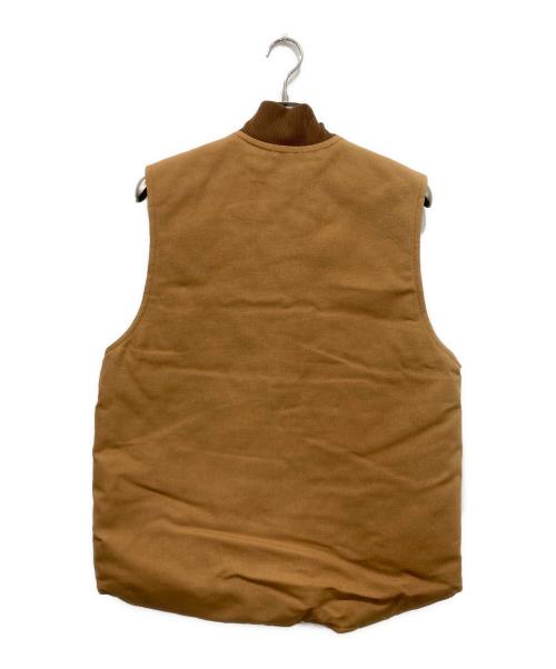 CarHartt（カーハート）CarHartt (カーハート) DUCK VEST ARCTIC QUILT LINED ブラウン サイズ:Mの古着・服飾アイテム