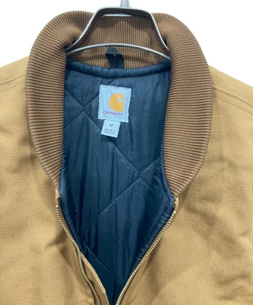 CarHartt（カーハート）CarHartt (カーハート) DUCK VEST ARCTIC QUILT LINED ブラウン サイズ:Mの古着・服飾アイテム