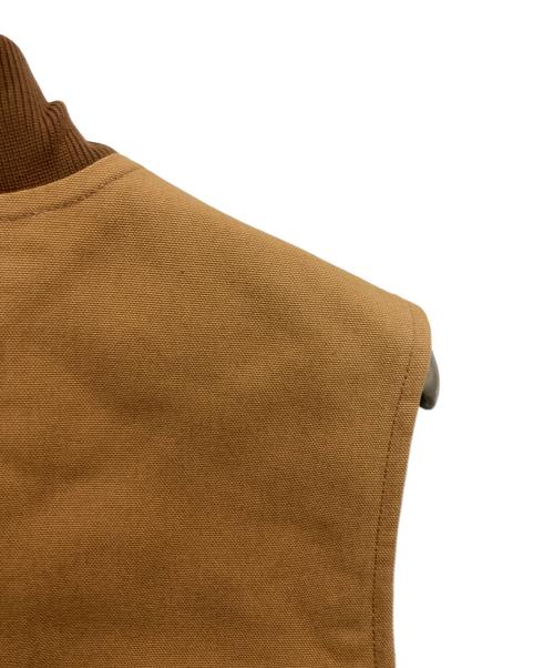 CarHartt（カーハート）CarHartt (カーハート) DUCK VEST ARCTIC QUILT LINED ブラウン サイズ:Mの古着・服飾アイテム