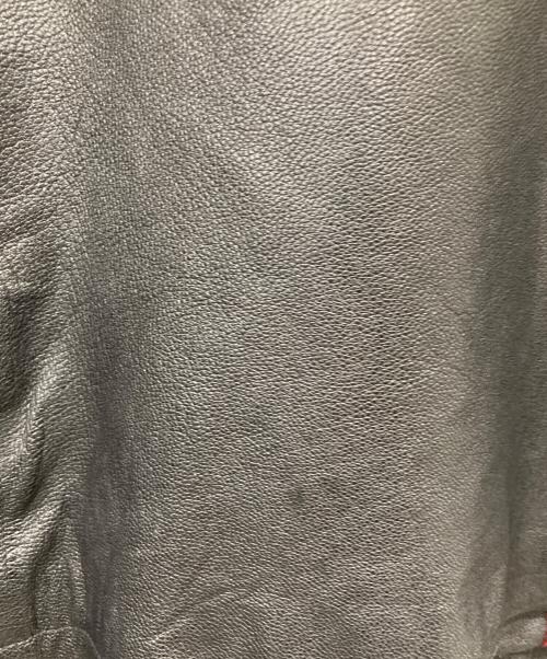 JACKROSE（ジャックローズ）JACKROSE (ジャックローズ) ダブルジップレザージャケット ブラック サイズ:5の古着・服飾アイテム