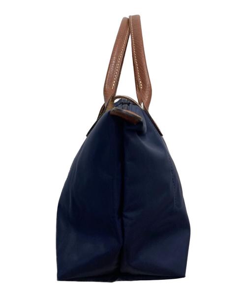 LONGCHAMP（ロンシャン）LONGCHAMP (ロンシャン) ル プリアージュオリジナルSトップハンドルバッグ ネイビーの古着・服飾アイテム