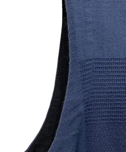 FRANK LEDER（フランクリーダー）FRANK LEDER (フランクリーダー) Structured Cotton & Linen Vest ネイビー サイズ:FREEの古着・服飾アイテム