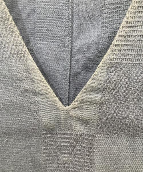 FRANK LEDER（フランクリーダー）FRANK LEDER (フランクリーダー) Structured Cotton & Linen Vest ネイビー サイズ:FREEの古着・服飾アイテム
